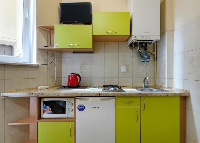 Cozy In The Center דירה לבוב